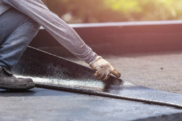 Professional Emergency Waterproofing technician working in Clayton, NC